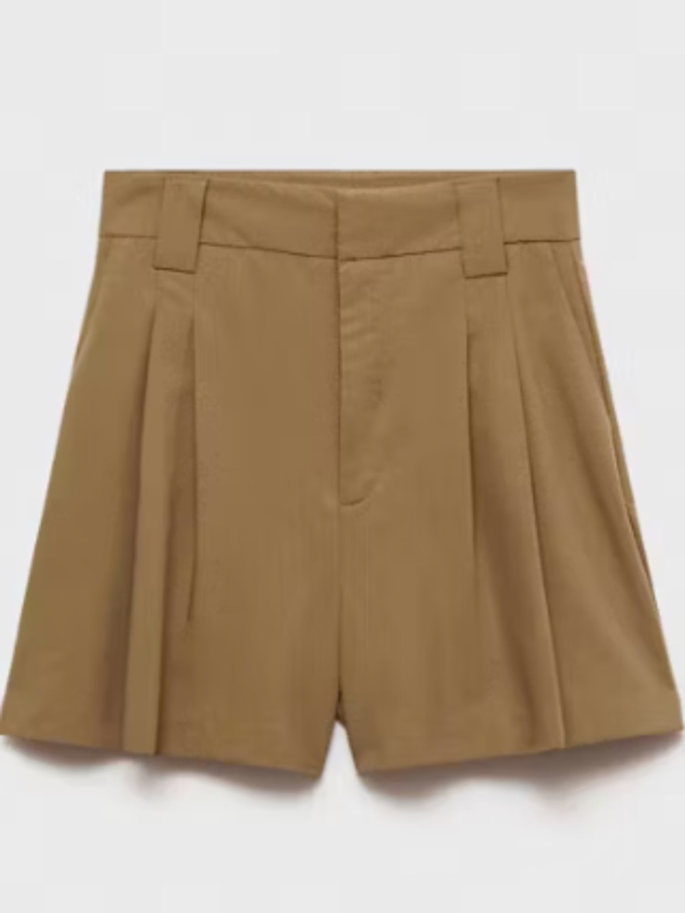 Mango PLEATED SUIT BERMUDA SHORTS